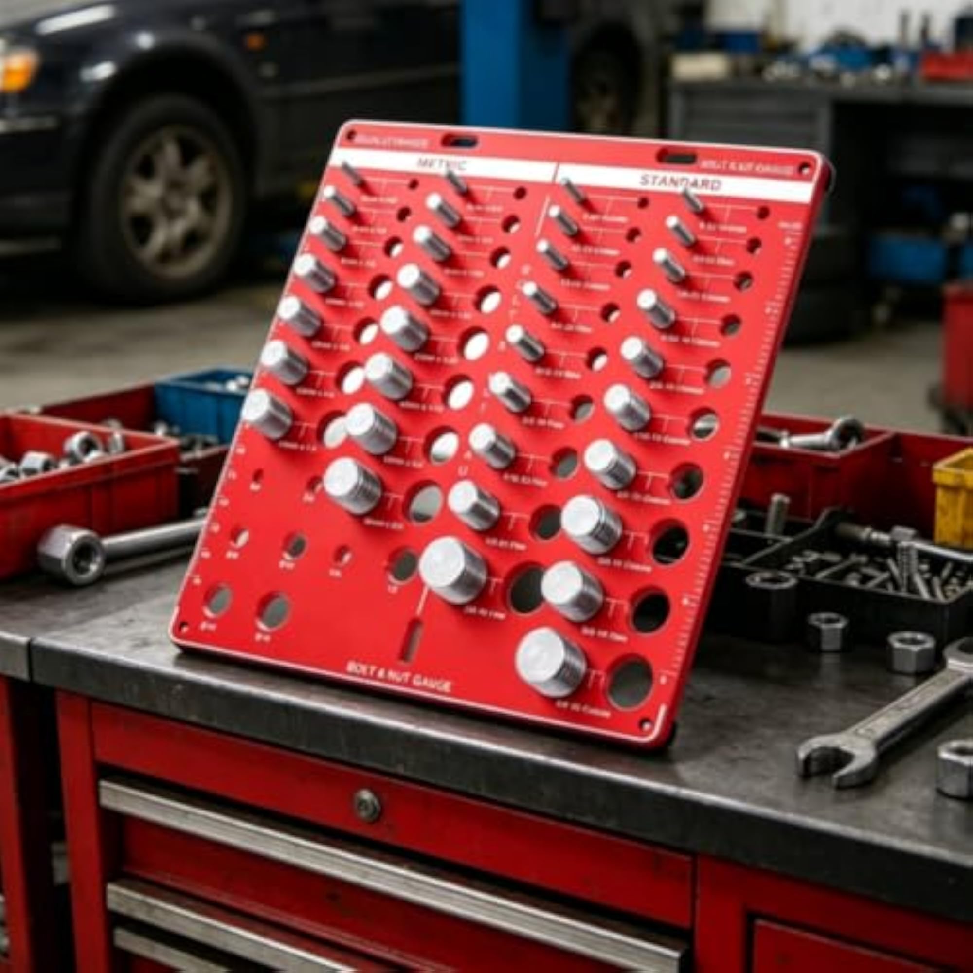 Aluminum Alloy Bolt and Nut Thread Gauge